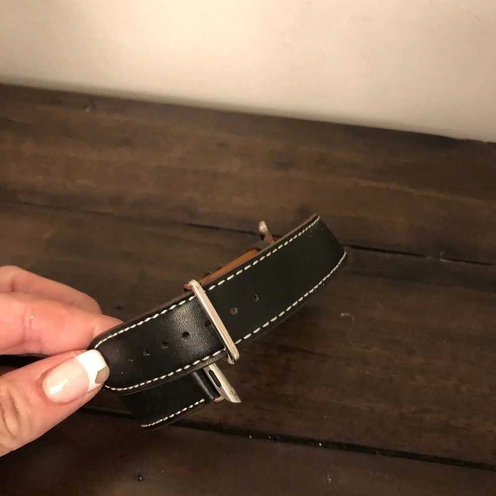 double wrap leather band for Apple Watch